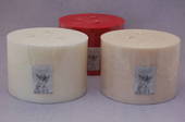 Half Giant Candles cream/vanilla