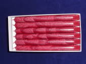 Candles - straights 25cm red