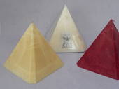 Giant white Pyramid